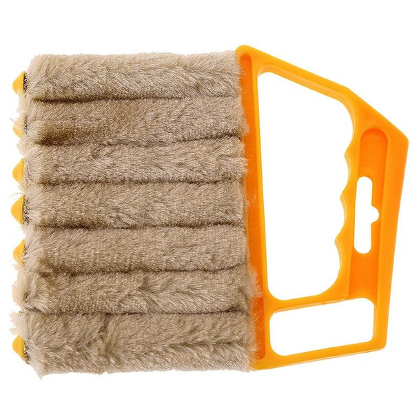 3 PCS Microfiber Blind Dust Removal Cleaning Brush, Size: 16x13.5cm(Yellow)