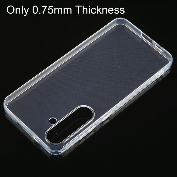 For Samsung Galaxy S24+ 5G Ultra-thin Transparent TPU Phone Case