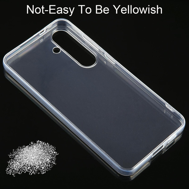 For Samsung Galaxy S24+ 5G Ultra-thin Transparent TPU Phone Case