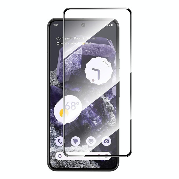 For Google Pixel 8 ENKAY Hat-Prince Full Glue High Aluminum-silicon Tempered Glass Film