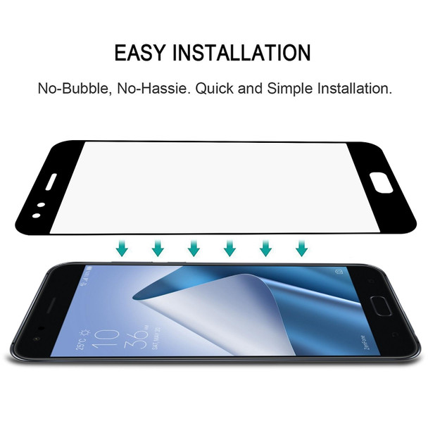 Asus Zenfone 4 ZE554KL Full Glue Full Cover Screen Protector Tempered Glass Film