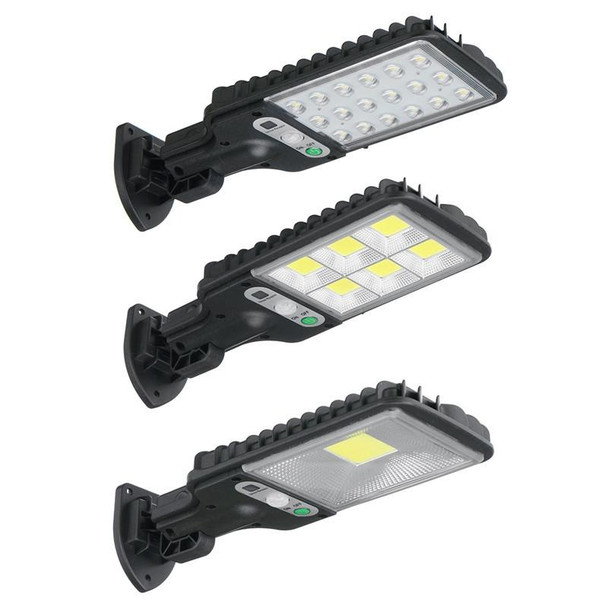 Solar Street Light LED Human Body Induction Garden Light, Spec: 616A-18 LED With Remote Control