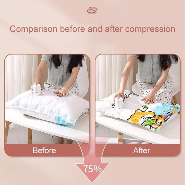 Electric Air Pump for Compression Vacuum Bag(White)