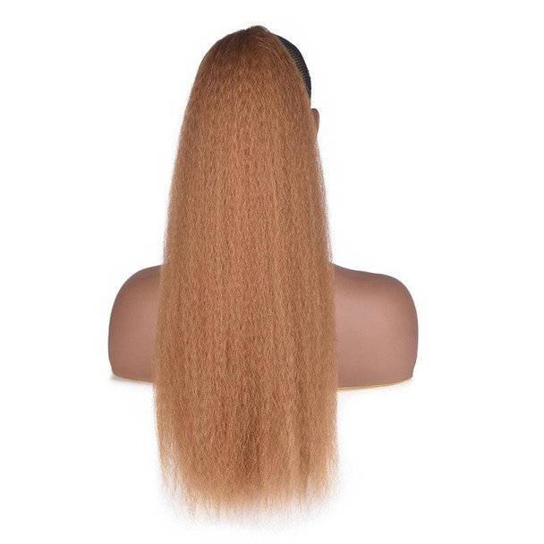 Fluffy Corn Whisker Long Curly Hair Fake Ponytail, Colour: 4.27 #