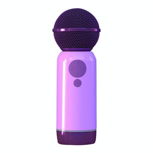 K1 Handheld Bluetooth Microphone Support Mobile Phone Connection(Purple)