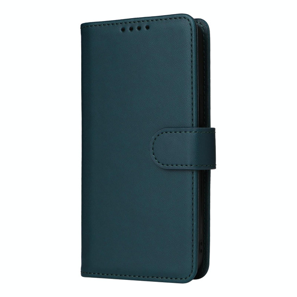 For iPhone 14 Pro Max BETOPNICE BN-005 2 in 1 Detachable Imitate Genuine Leatherette Phone Case(Blue)