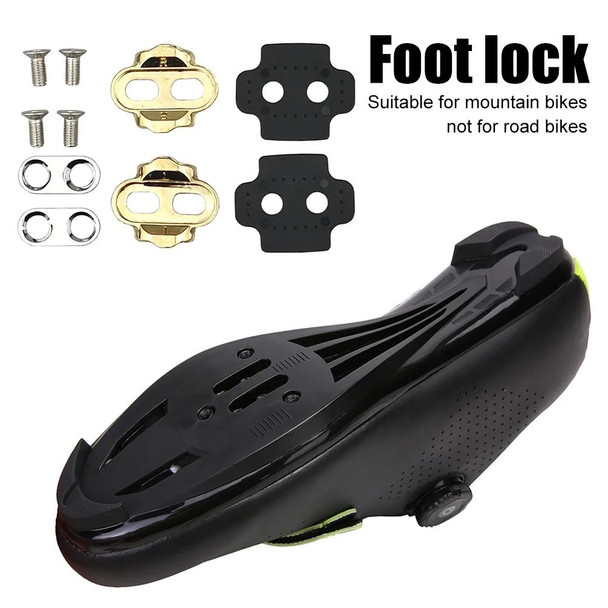 10pcs /Set Bicycle Pedal Egg Beater Locking Plate Brass Bike Pedal Locking Plate Accessories(ST001)