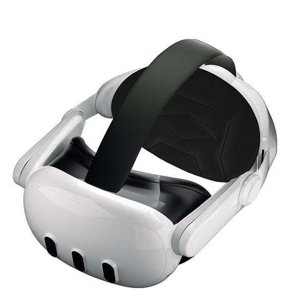 For Oculus/Meta Quest 3 VR  iplay Head Strap Reduce Pressure Adjustable Headband(White)