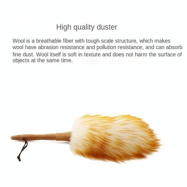 Wool Duster Household Car Dust Cleaning Duster, Size: L