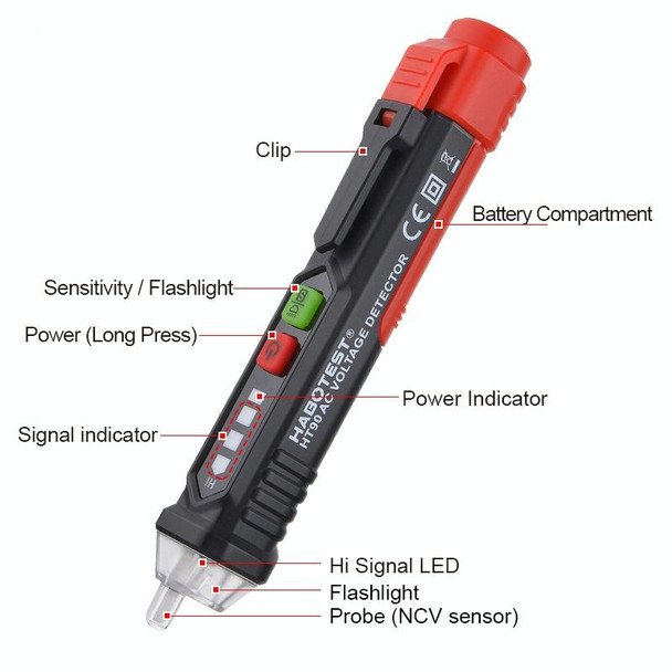 HABOTEST HT90 Multifunctional Inductive Test Pen