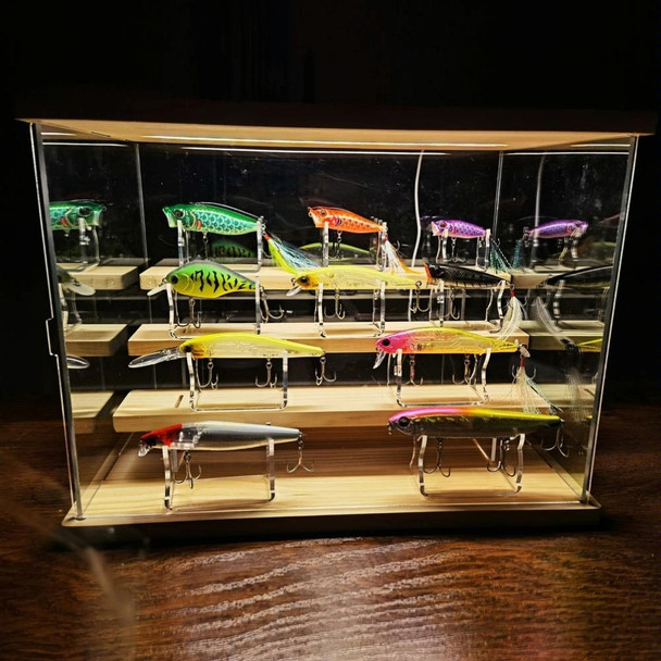 YX061 4pcs/Set Fishing Lure Display Stands