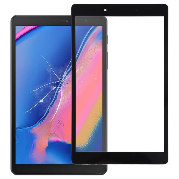 Front Screen Outer Glass Lens with OCA Optically Clear Adhesive for Samsung Galaxy Tab A 8.0 (2019) SM-T290 (WIFI Version)(Black)