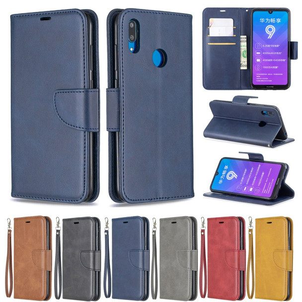 PU Leather Wallet Stand Phone Cover for Huawei Y7 (2019) / Y7 Prime (2019) 