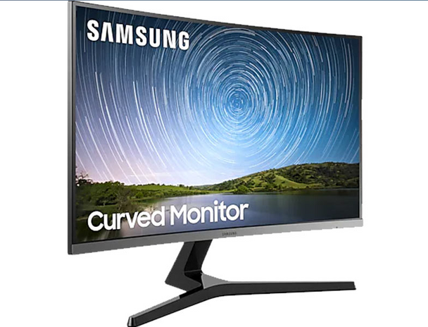 Samsung 32 Inch FHD Curved Black Monitor