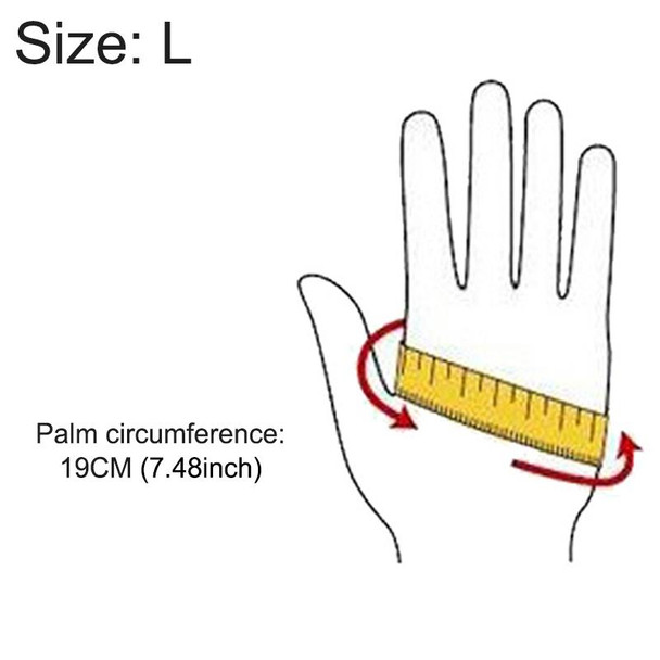 Half Finger Yoga Gloves Anti-skid Sports Gym Palm Protector, Size: L, Palm Circumference: 19cm(Black)