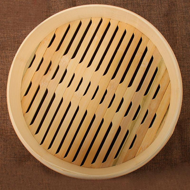 Bamboo Bun Steamer Food Veggie Steamer Basket, Size: 27cm Cage