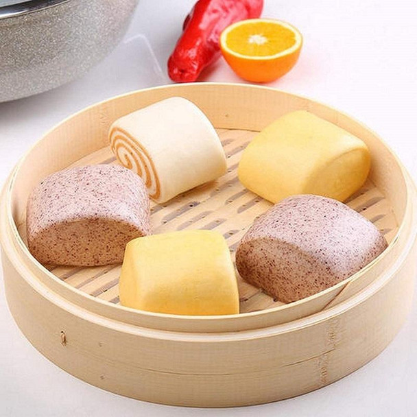 Bamboo Bun Steamer Food Veggie Steamer Basket, Size: 21cm Cage