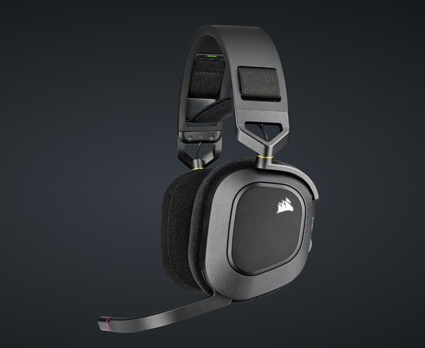 Corsair  HS80 RGB Wireless Premium Carbon Black Gaming Headset