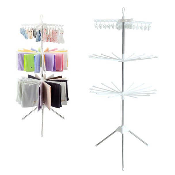 Collapsible Tripod Clothes Drying Rack