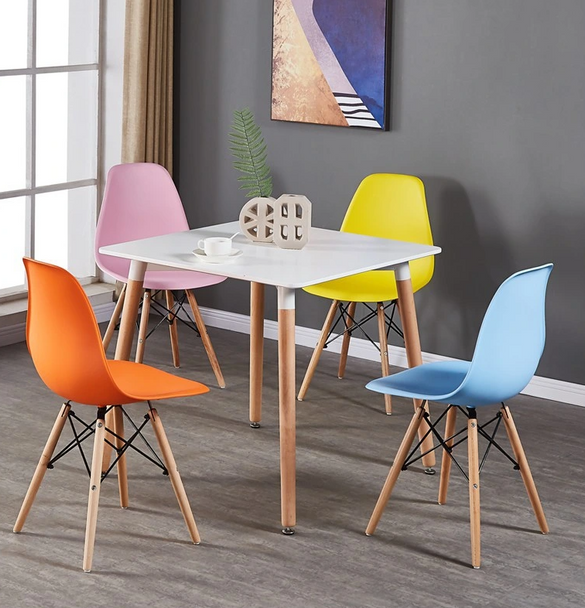 Home Vive - Eames Chairs - Set of 2