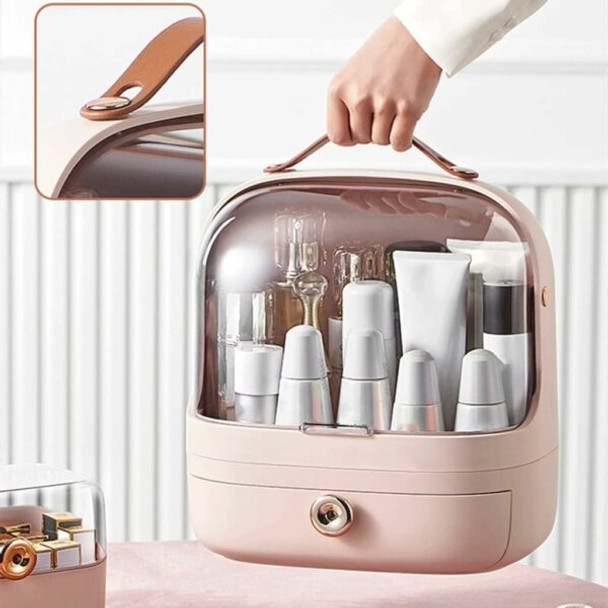 Cosmetic Storage Case With Drawer