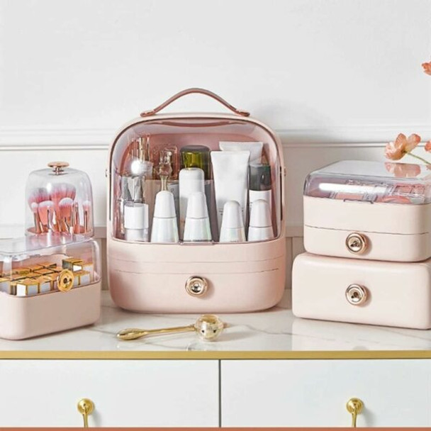 Cosmetic Storage Case With Drawer