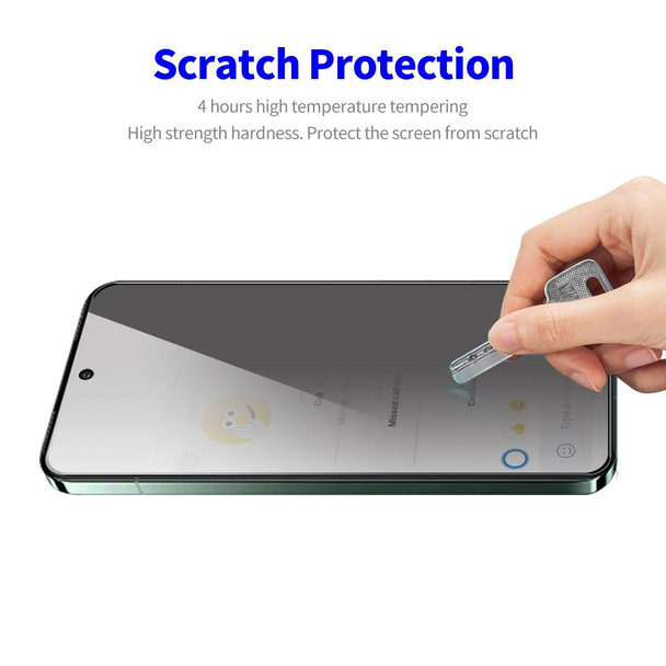 For Xiaomi 13T / 13T Pro 2pcs ENKAY Hat-Prince 28 Degree Anti-peeping Privacy Silk Screen Tempered Glass Film