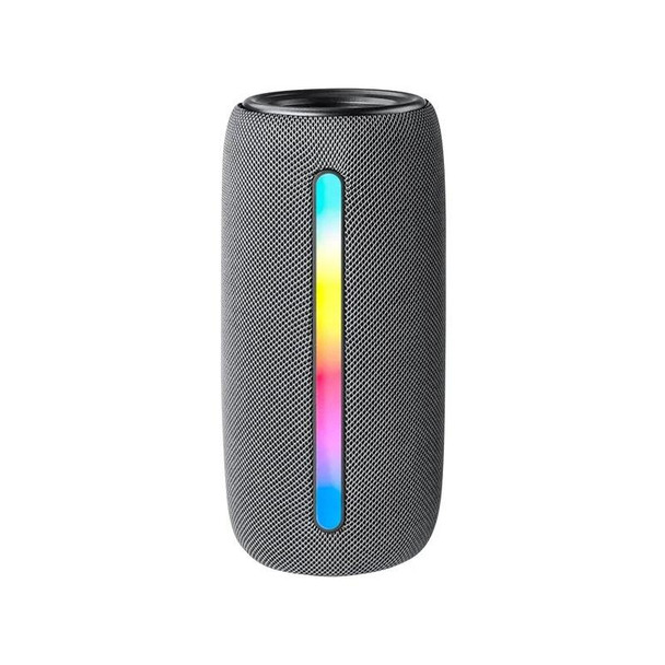 L12 Colorful LED Wireless Bluetooth-compatible Portable Speaker(Grey)