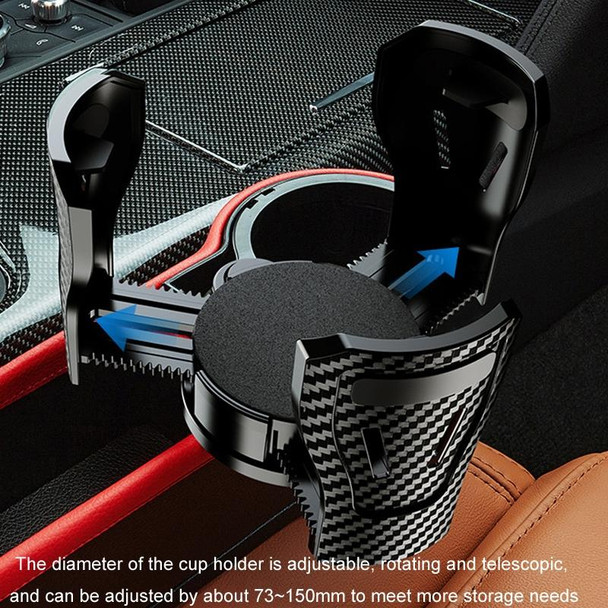 Car Seat Gap Storage Box Car Water Cup Holder Ashtray, Color: Left Black