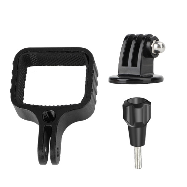 For DJI OSMO Pocket 3 Metal Expansion Bracket Adapter Frame Holder with Screw(Black)