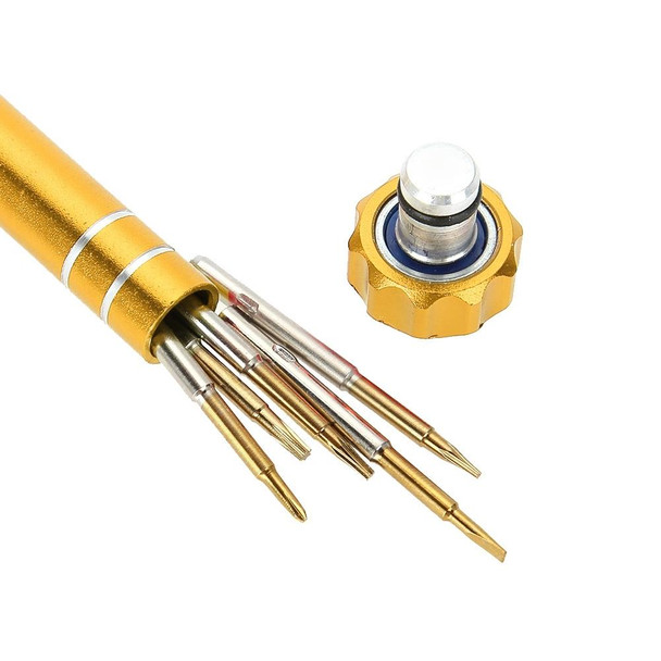 5 in 1 Gold Series Screwdriver Sets for iPhone 5 & 5S & 5C / iPhone 4 & 4S (T5 / T6 / 1.2 / 1.5 / 0.8)