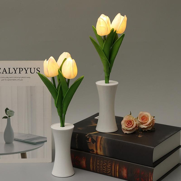 1.5V Tulip LED Night Light Indoor Decoration Sleeping Lamp Simulation Flower Ambient Light