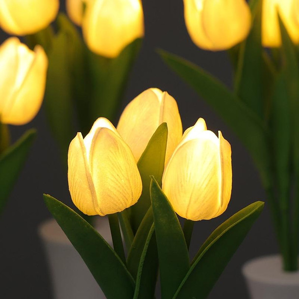 1.5V Tulip LED Night Light Indoor Decoration Sleeping Lamp Simulation Flower Ambient Light