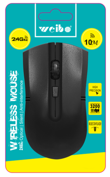 Wireless High Precision Optical Mouse WB-2818B