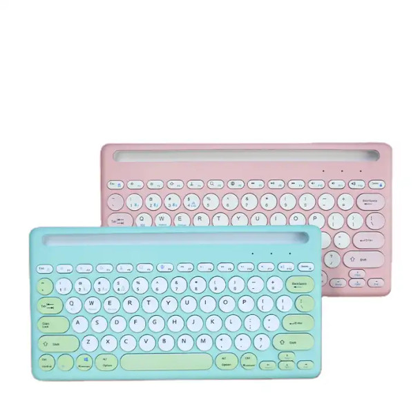 Wireless Cute Colorful Keyboard
