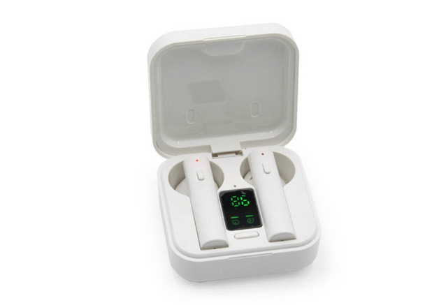 Ezra  Earbud Bluetooth Handsfree -White