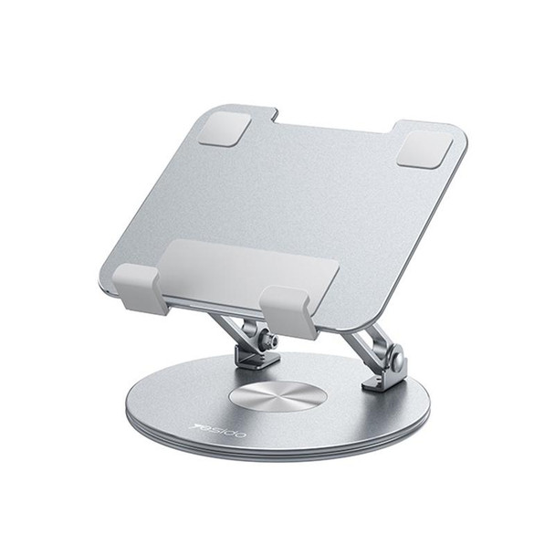 Yesido C293 360 Degree Rotating Foldable Tablet Desk Stand(Silver)