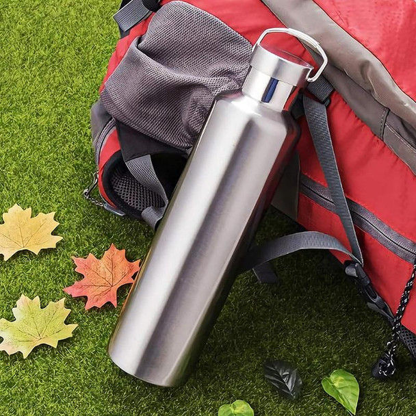 JUNSUNMAY 304 Stainless Steel Vacuum Bottle Wide Mouth Insulated Water Bottle, Capacity:350ml