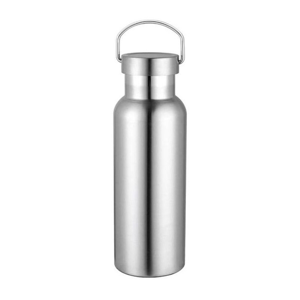 JUNSUNMAY 304 Stainless Steel Vacuum Bottle Wide Mouth Insulated Water Bottle, Capacity:500ml