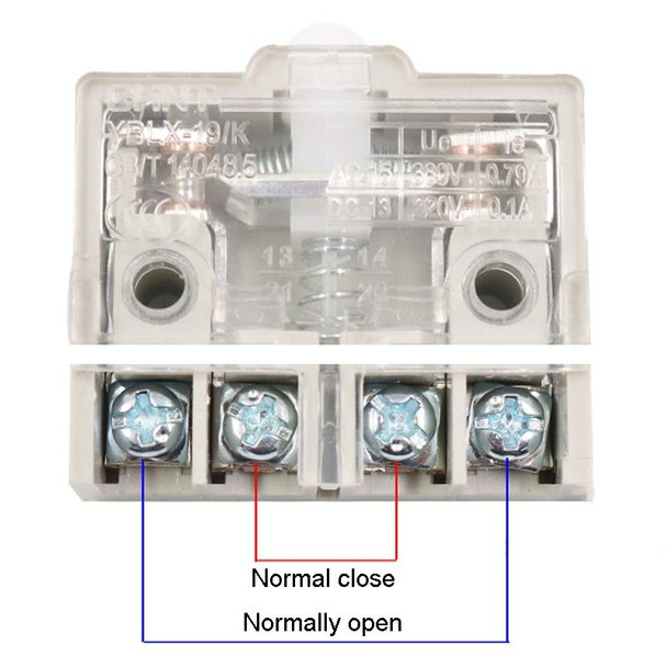 CHINT YBLX-19/K Foot Switch Inserts Self-Resetting Micro Travel Switches Accessories Miniature Limiters