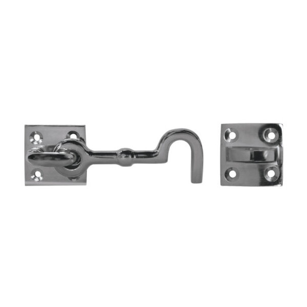 Chrome Plated Cabin Hook 75mm
