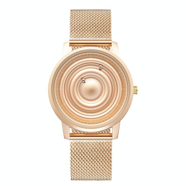 EUTOUR E041 Men Magnetic Quartz Watch With 40mm Stainless Steel Stand(Rose Gold)