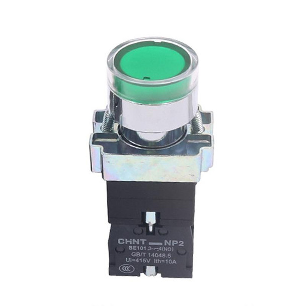 CHINT NP2-BW3365/24V 1 NO+1 NC Pushbutton Switches With LED Light Silver Alloy Contact Push Button