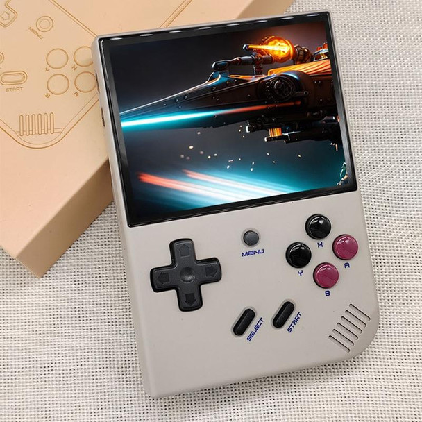 ANBERNIC RG35XX PLUS  Handheld Game Console 3.5-Inch IPS Screen Support HDMI TV 64GB(Retro Gray)