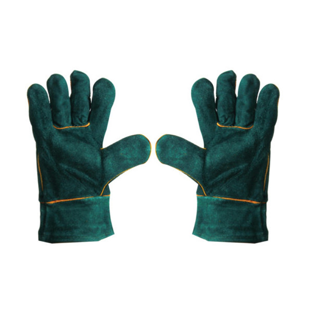 Tradeweld Green Welder's Wrist Gloves