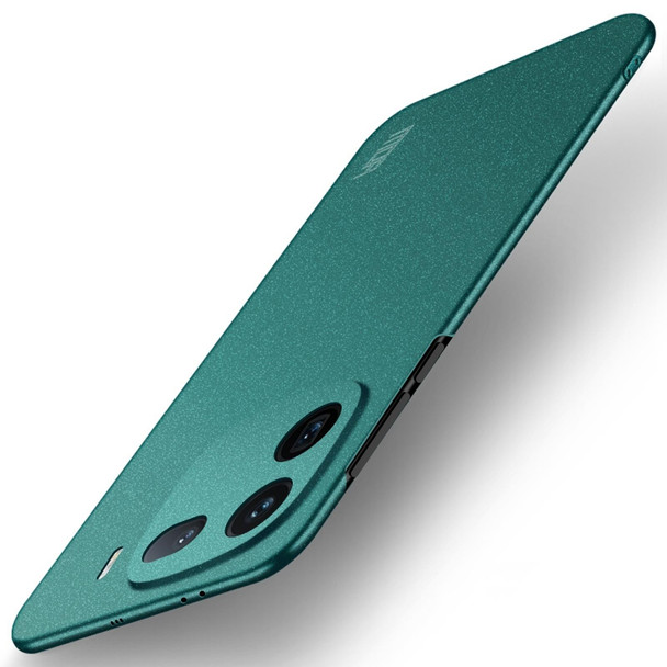 For vivo iQOO 12 Pro MOFI Fandun Series Frosted PC Ultra-thin All-inclusive Phone Case(Green)