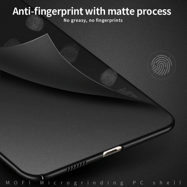 For vivo iQOO 12 Pro MOFI Fandun Series Frosted PC Ultra-thin All-inclusive Phone Case(Black)