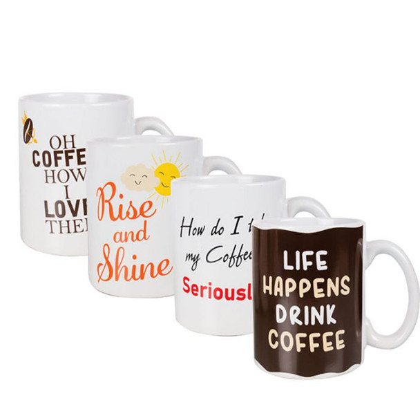 Novelty Jumbo 700ml Coffee Mug Assorted