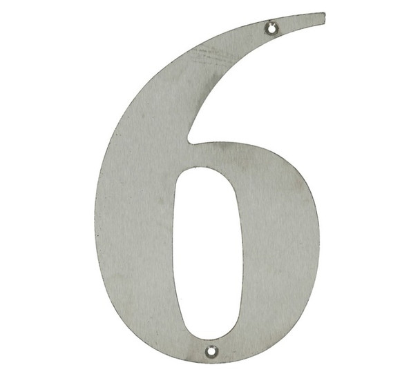 Stainless Steel Numeral 75mm