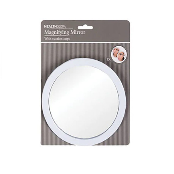 Mirror Wall Suction Plastic Magnifying 16cm